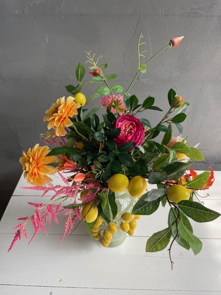 Happy Vibes | Kunstbloemen 3 - LushLeaf | Online planten bestellen