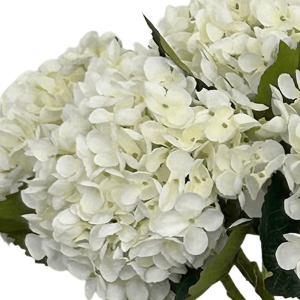 Hydrangea Flower white x8 | Kunstbloemen 2 - LushLeaf | Online planten bestellen