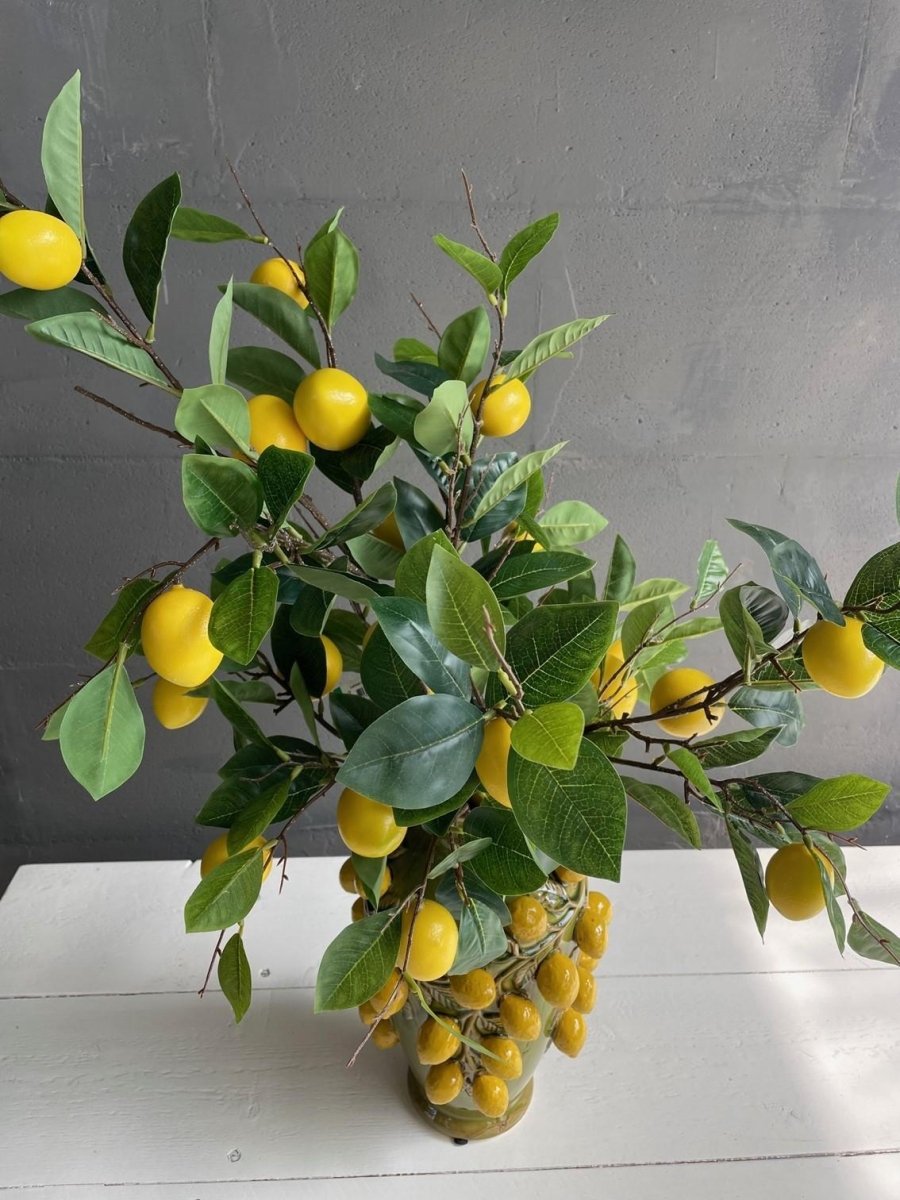 Lemon Glow | Kunstbloemen 3 - LushLeaf | Online planten bestellen