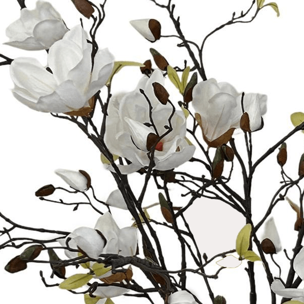 Magnolia Branches Crème x4 | Kunstbloemen 3 - LushLeaf | Online planten bestellen