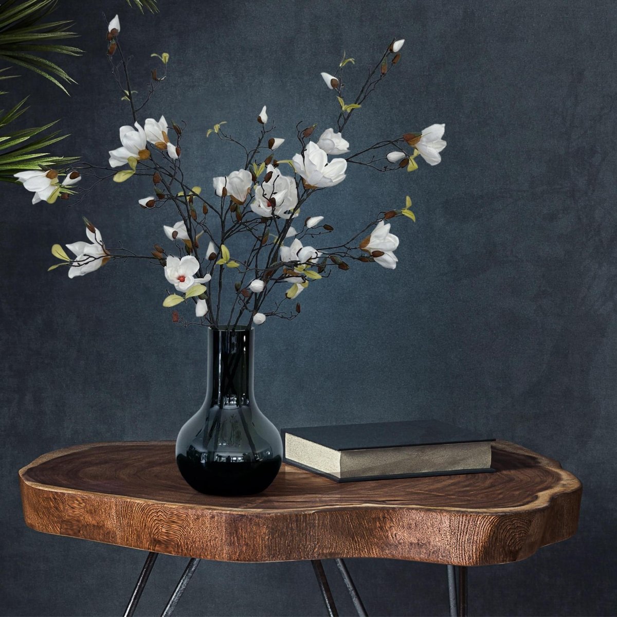 Magnolia Branches Crème x4 | Kunstbloemen 4 - LushLeaf | Online planten bestellen