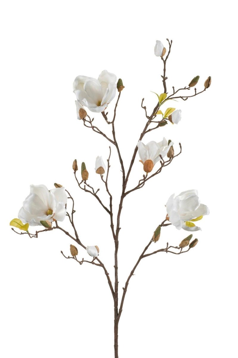 Magnolia Branches Crème x4 | Kunstbloemen 2 - LushLeaf | Online planten bestellen