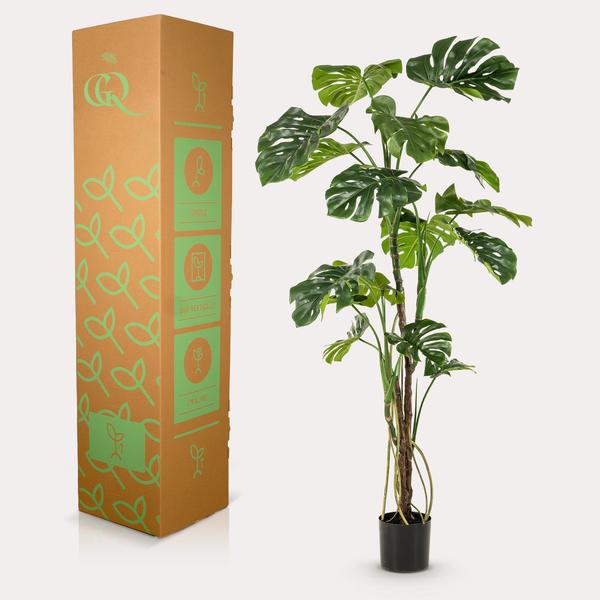 Monstera - Gatenplant | kunstplant 3 - LushLeaf | Online planten bestellen