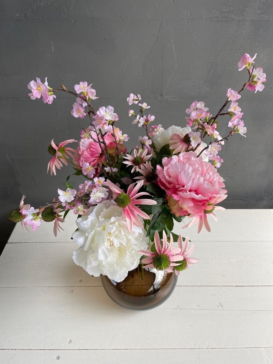 Pink Summer | Kunstbloemen 3 - LushLeaf | Online planten bestellen