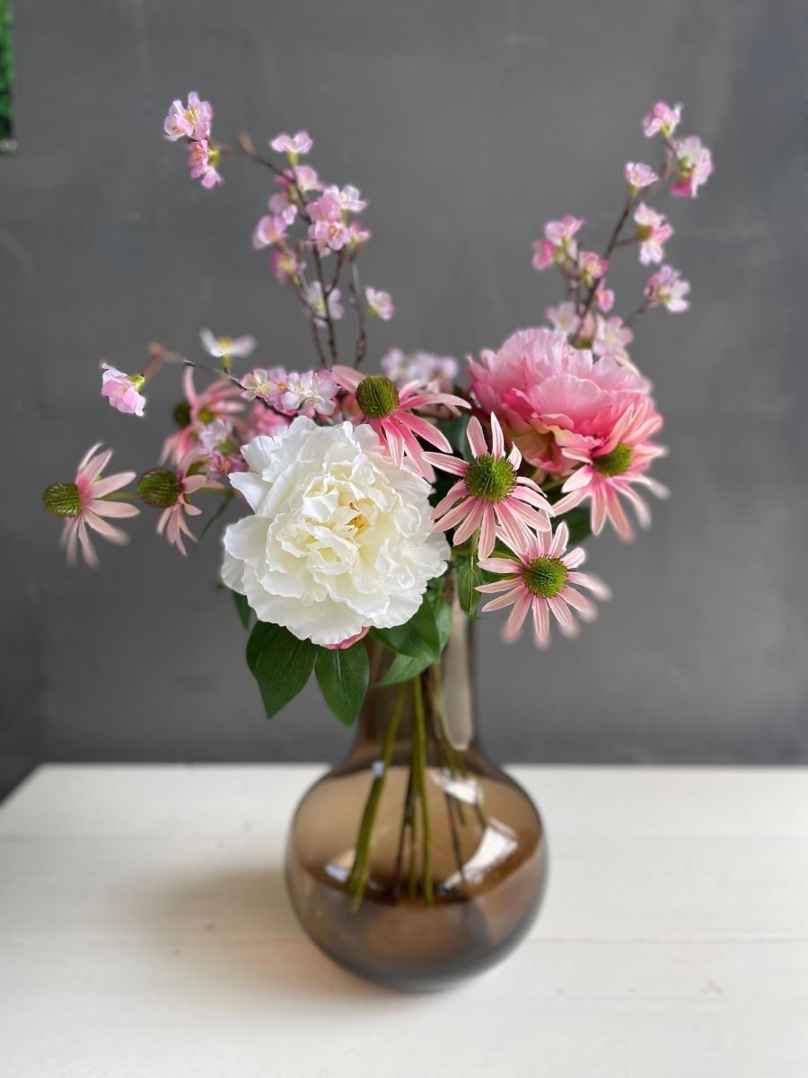 Pink Summer | Kunstbloemen 4 - LushLeaf | Online planten bestellen