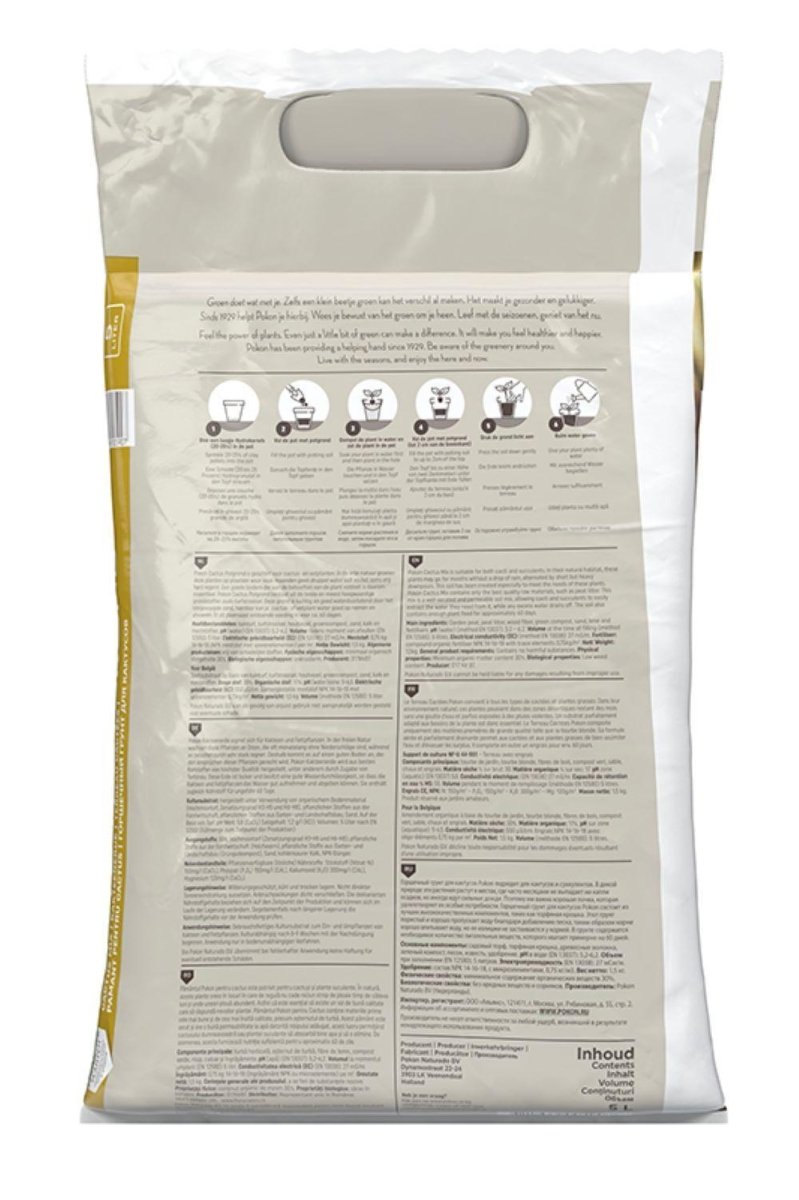 Potgrond - Pokon cactus & vetplant 2 - LushLeaf | Online planten bestellen