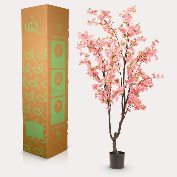 Prunus - Kersenbloesem Roze | Kunstplant 3 - LushLeaf | Online planten bestellen