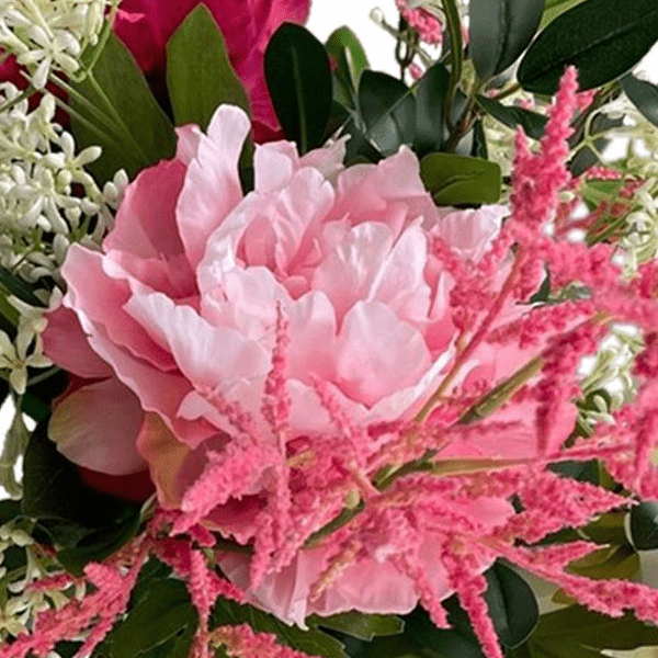 Shiny Pink | Kunstbloemen 2 - LushLeaf | Online planten bestellen