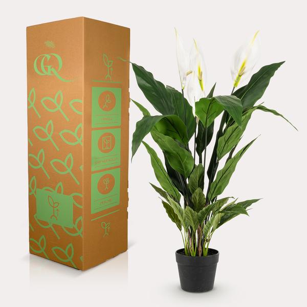 Spathiphyllum - Lepelplant | kunstplant 4 - LushLeaf | Online planten bestellen