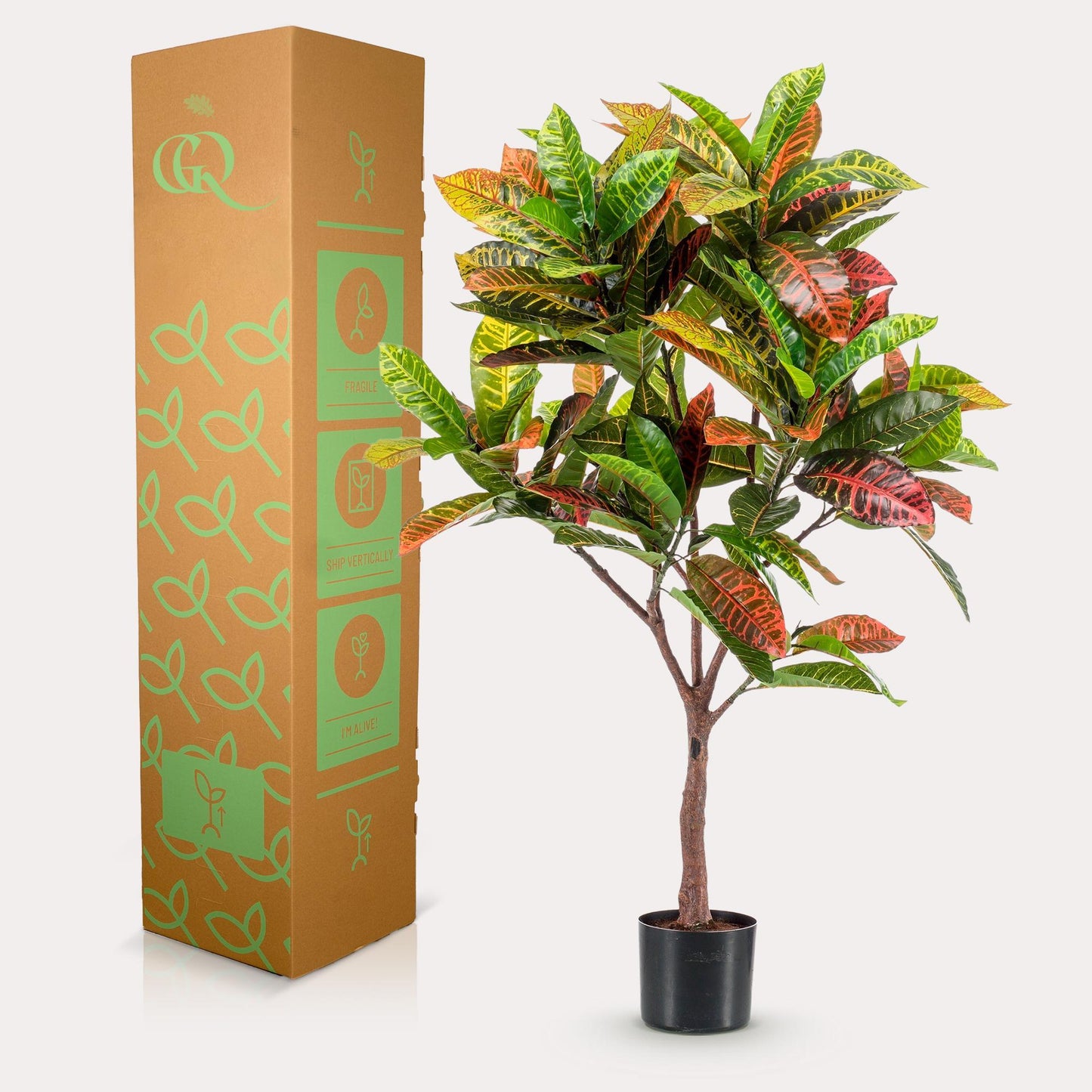 Croton Codiaeum - Wonderstruik | Kunstplant