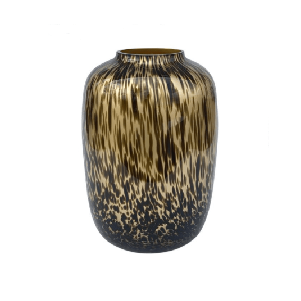 Vaas glas - Artic Cheetah Gold 1 - LushLeaf | Online planten bestellen