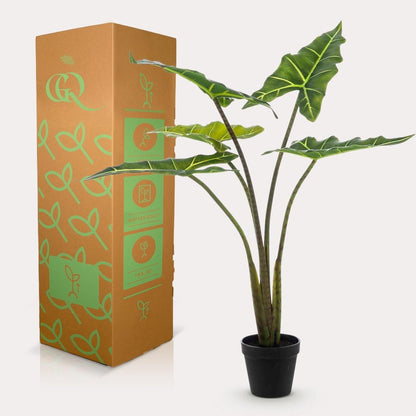 Alocasia Frydek - Olifantsoor | Kunstplant 4 - LushLeaf | Online planten bestellen