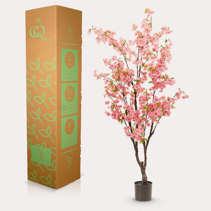 Kersenbloesem Roze | Kunstplant 3 - LushLeaf | Online planten bestellen