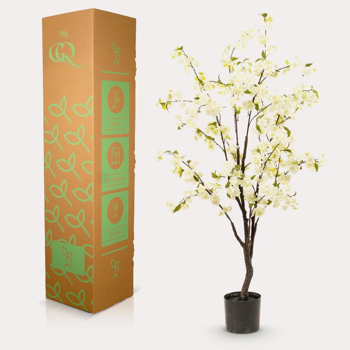 Kersenbloesem Wit | Kunstplant 3 - LushLeaf | Online planten bestellen