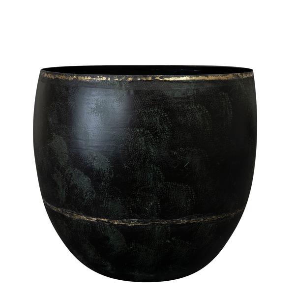 Pot - Belia vintage black 2 - LushLeaf | Online planten bestellen