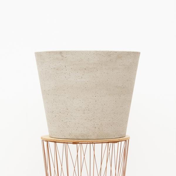 pot - Bucket Beige 2 - LushLeaf | Online planten bestellen