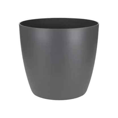 Pot elho Brussels Round Antraciet 2 - LushLeaf | Online planten bestellen