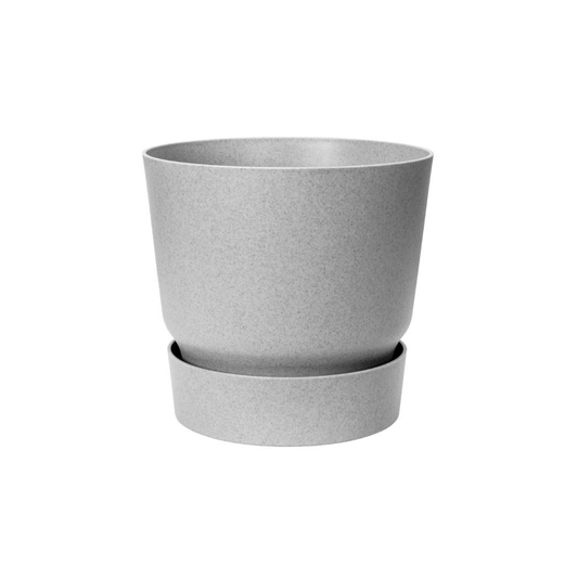 Pot elho Greenville Round grijs 1 - LushLeaf | Online planten bestellen