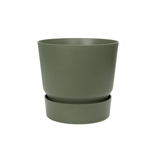 Pot elho Greenville Round groen 1 - LushLeaf | Online planten bestellen