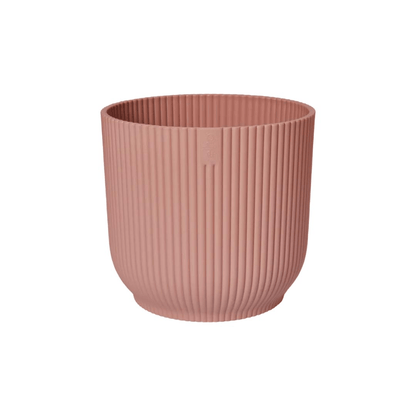 Pot elho Vibes Fold Round roze 1 - LushLeaf | Online planten bestellen