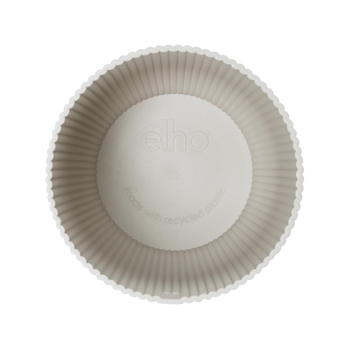 Pot elho Vibes Fold Round wit 2 - LushLeaf | Online planten bestellen