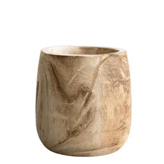 Pot - Pia Hout 1 - LushLeaf | Online planten bestellen