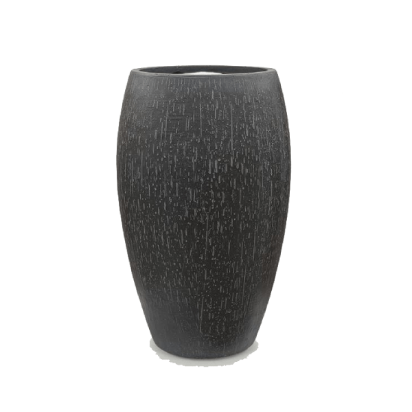 Pot - Raindrop Emperor Anthracite 1 - LushLeaf | Online planten bestellen