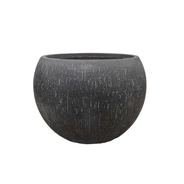 Pot - Raindrop Globe Anthracite 1 - LushLeaf | Online planten bestellen