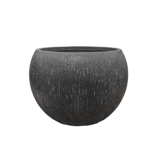 Pot - Raindrop Globe Anthracite 1 - LushLeaf | Online planten bestellen