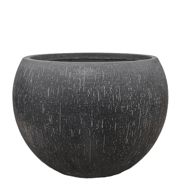 Pot - Raindrop Globe Anthracite 2 - LushLeaf | Online planten bestellen