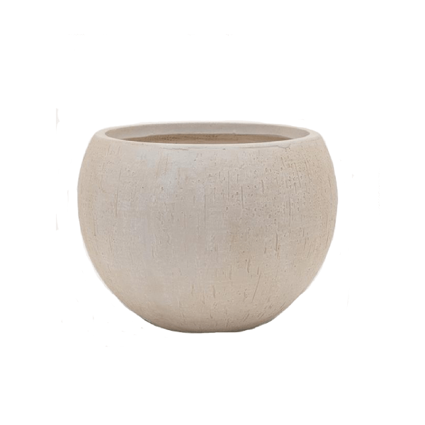 Pot - Raindrop Globe - Beige 1 - LushLeaf | Online planten bestellen