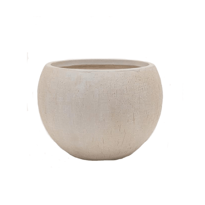 Pot - Raindrop Globe - Beige 1 - LushLeaf | Online planten bestellen