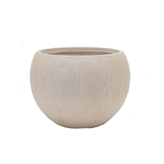 Pot - Raindrop Globe - Beige 1 - LushLeaf | Online planten bestellen