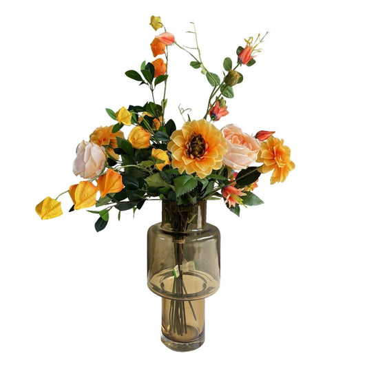 Pretty Orange | Kunstbloemen 1 - LushLeaf | Online planten bestellen