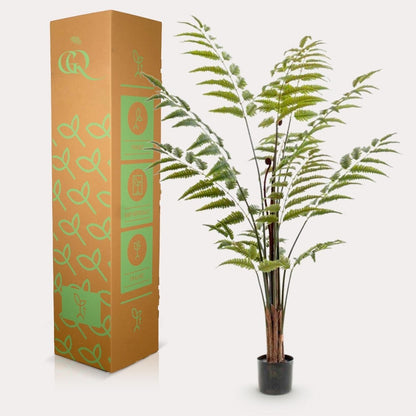 Rumohra Adiantiformis - Ledervaren | Kunstplant 4 - LushLeaf | Online planten bestellen