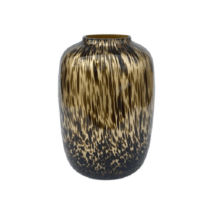 Vaas glas - Artic Cheetah Gold 1 - LushLeaf | Online planten bestellen