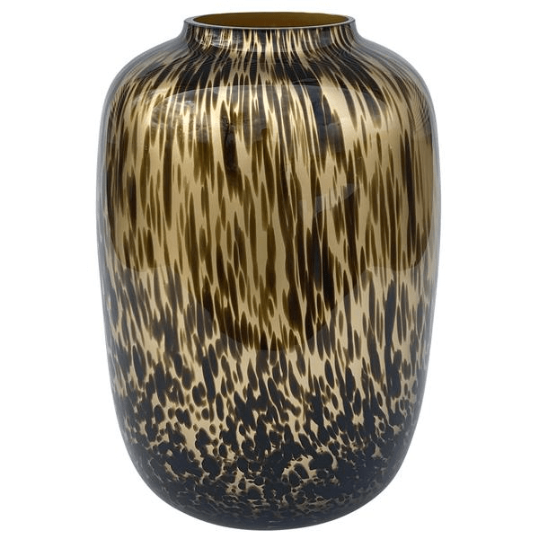 Vaas glas - Artic Cheetah Gold 2 - LushLeaf | Online planten bestellen