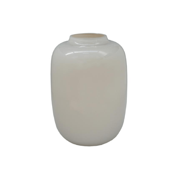 Vaas glas - Artic Ivory 1 - LushLeaf | Online planten bestellen
