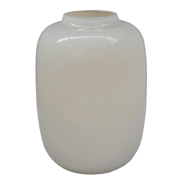 Vaas glas - Artic Ivory 2 - LushLeaf | Online planten bestellen