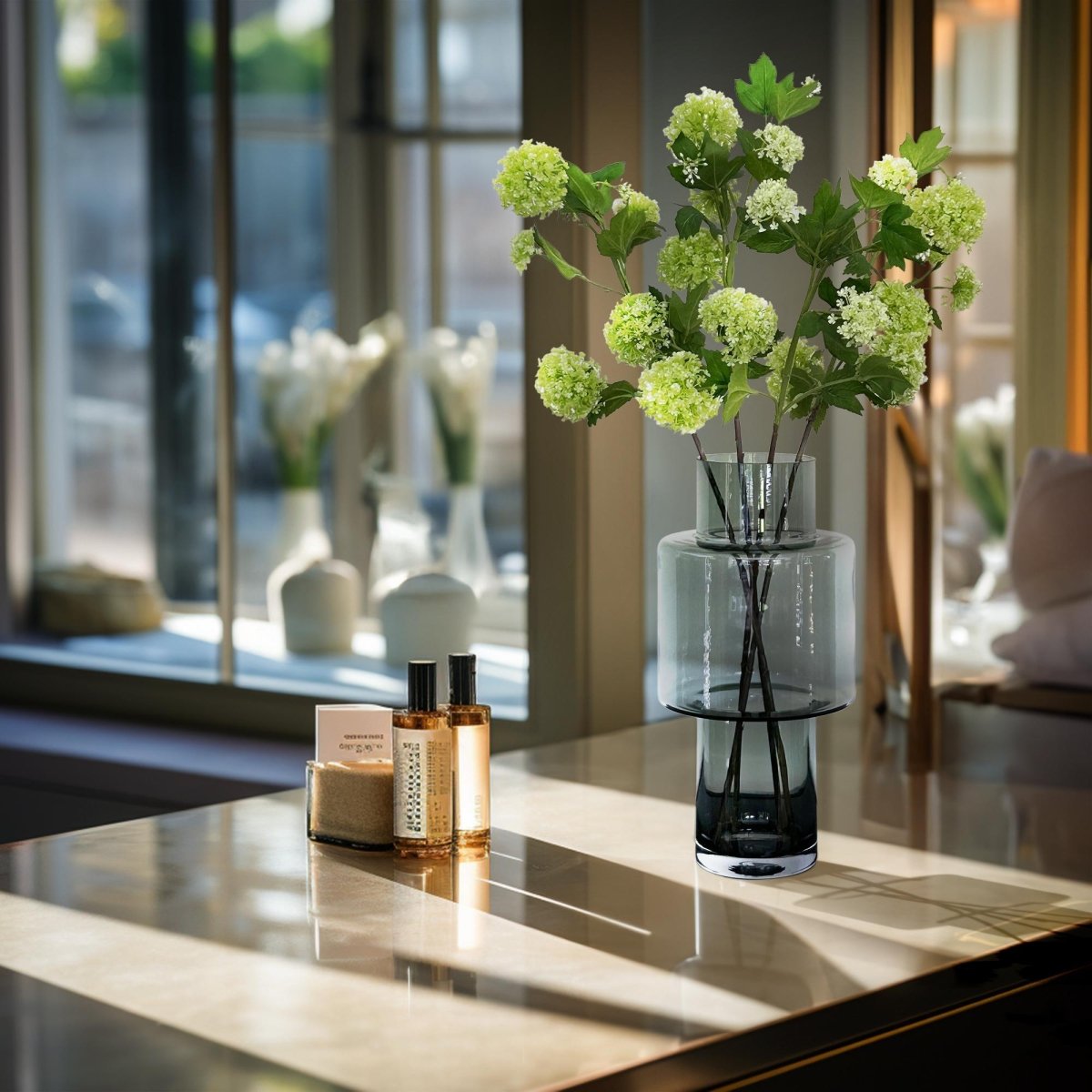Viburnum Opulus Crème x4 | Kunstbloemen 4 - LushLeaf | Online planten bestellen
